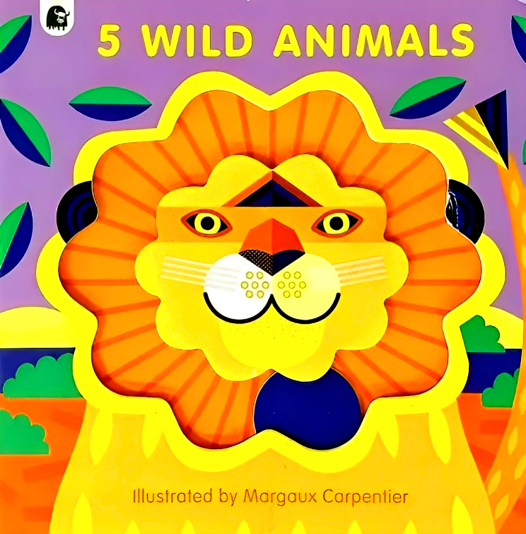 5 Wild Animals Big Format Bookxcess