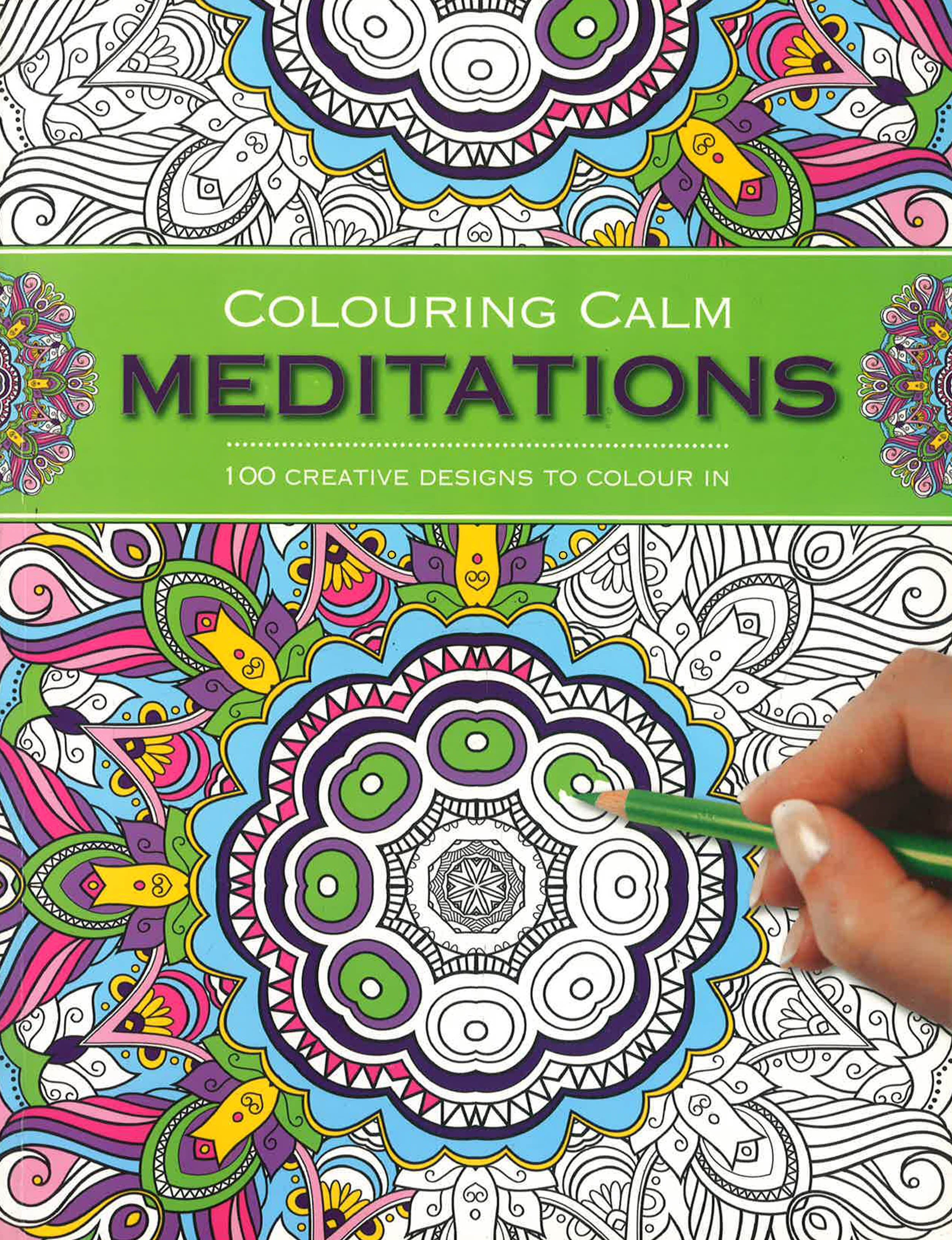 ISBN 9781782142812 Kids Adult Teen Coloring Color Book Calm MeditationDesign