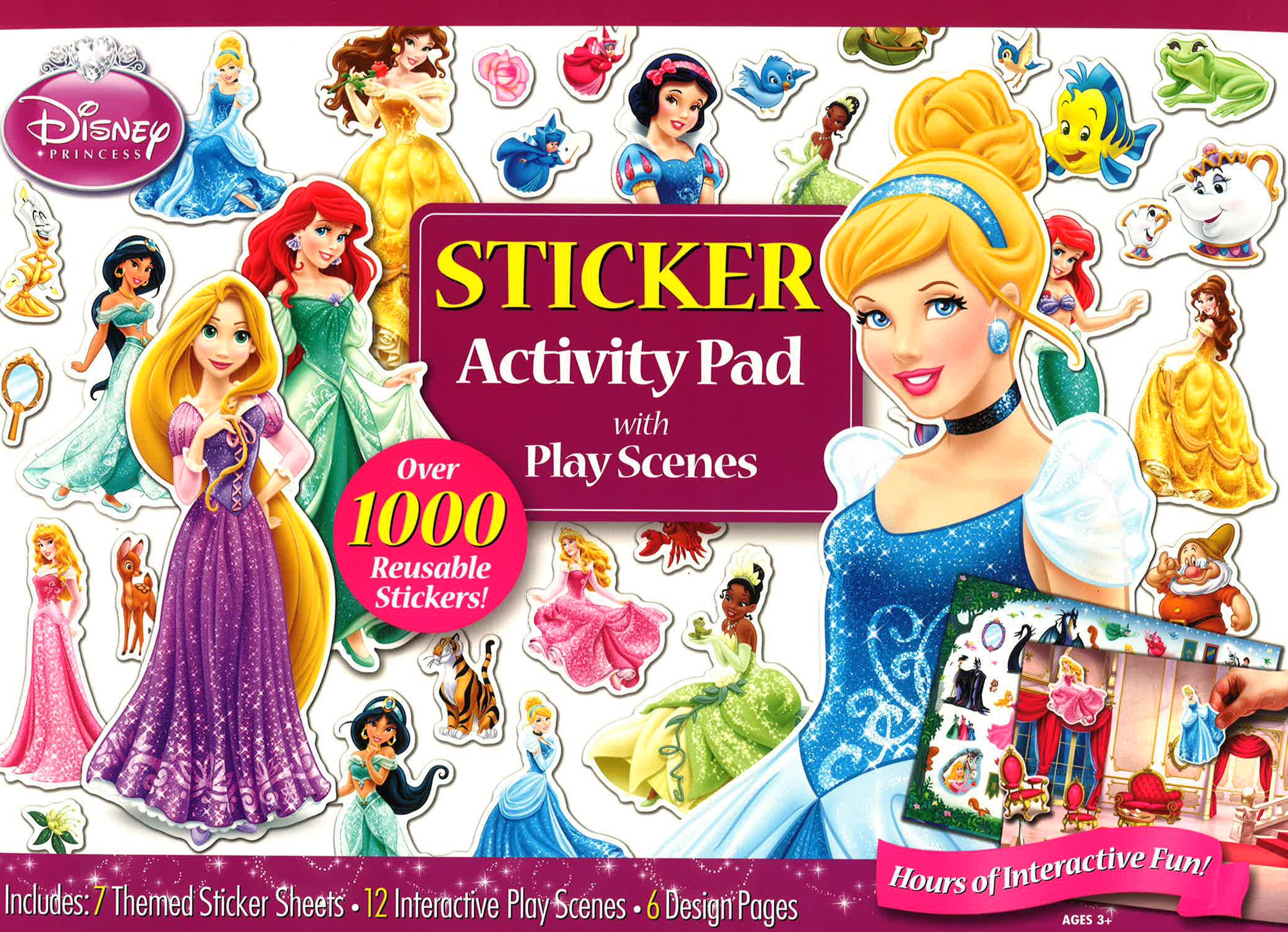 Disney Princess Giant Sticker Activity Pad