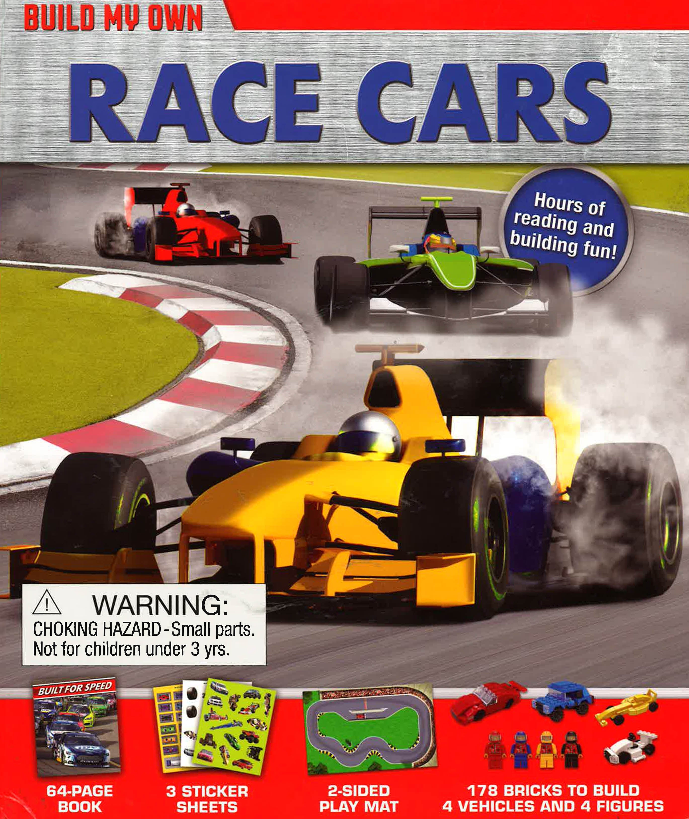Cars　Race　–　Build　My　Book　Own　BookXcess