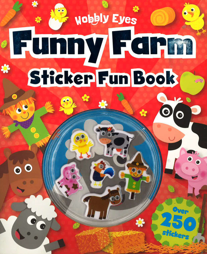 Funny Farm Animals Sticker Fun – BookXcess