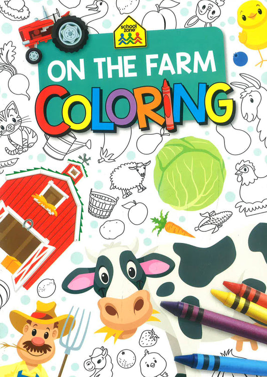 Under The Farm Colouring