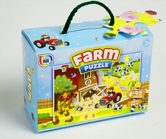 45 Piece Puzzle Farm