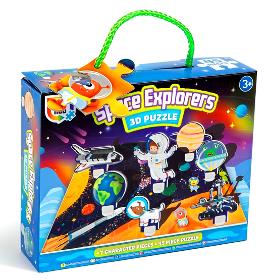 45 Piece 3D Puzzle Space Explorers