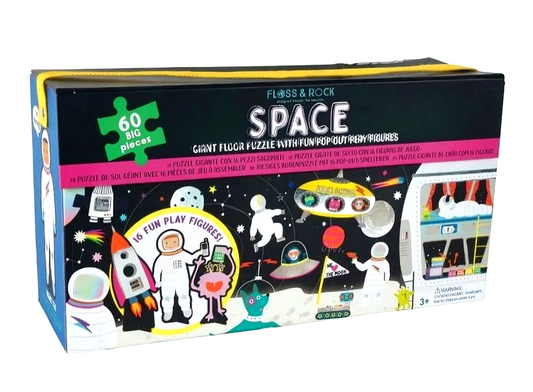 Floss & Rock: Space Giant Floor Puzzle 60 Big Pieces