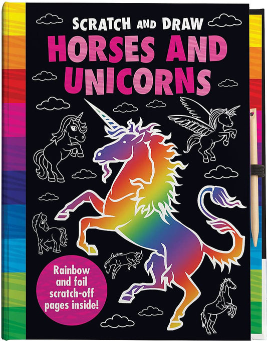 Scratch & Draw: Unicorns & Horses Too!