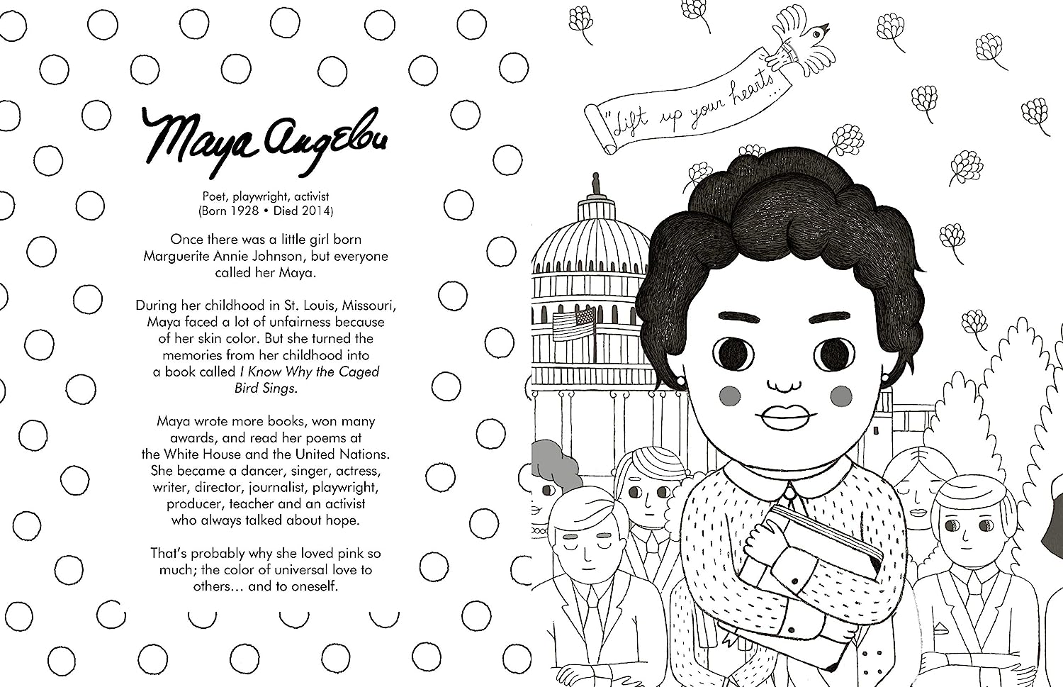 Little People, Big Dreams Coloring Book 15 Dreamers To Color BookXcess