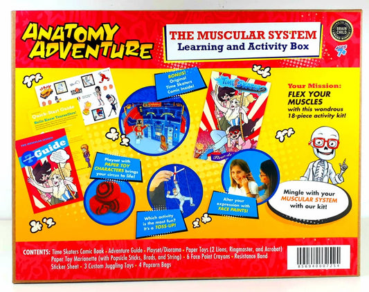 [Donation Campaign] The Muscular System: Learning And Activity Box