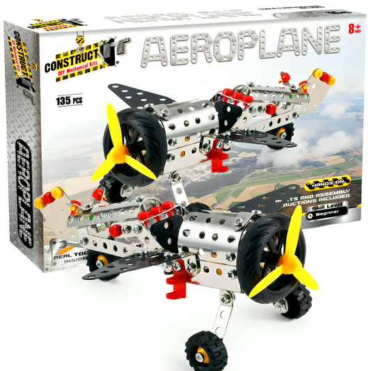 BMS Construct It Kit - Aeroplane (135 Pces)