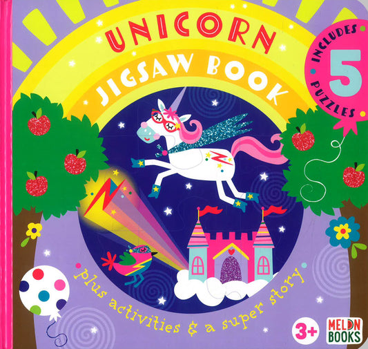 Unicorn Jigsaw Book