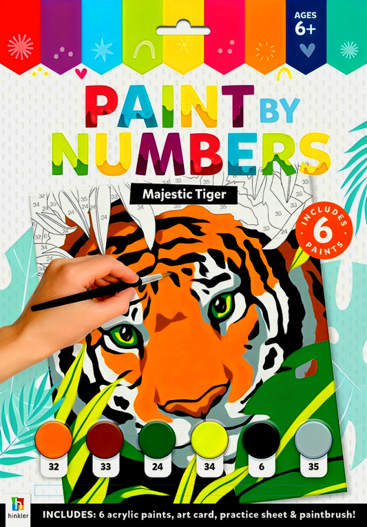 Majestic Tiger Paint By Numbers