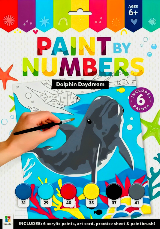 Dolphin Daydream Paint By Numbers