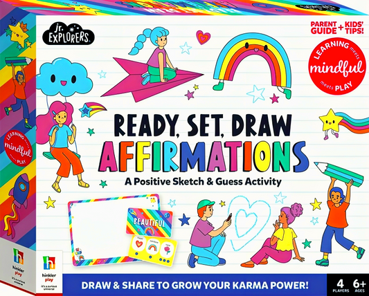 Junior Explorers: Ready, Set, Draw Affirmations