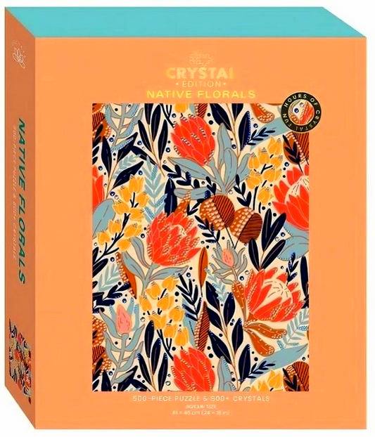 Elevate Crystal Edition Jigsaw: Native Florals