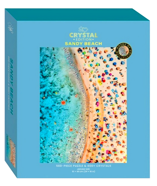 Elevate Crystal Edition Jigsaw: Sandy Beach