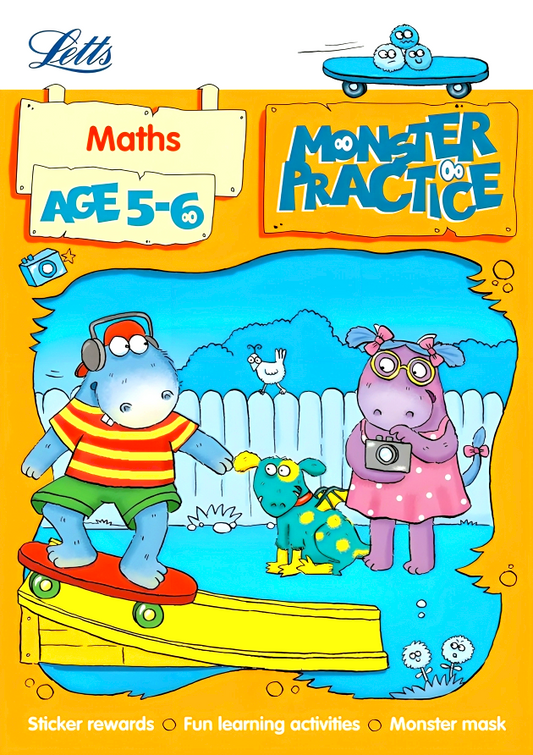 Letts Monster Practice - Maths Age 5-6