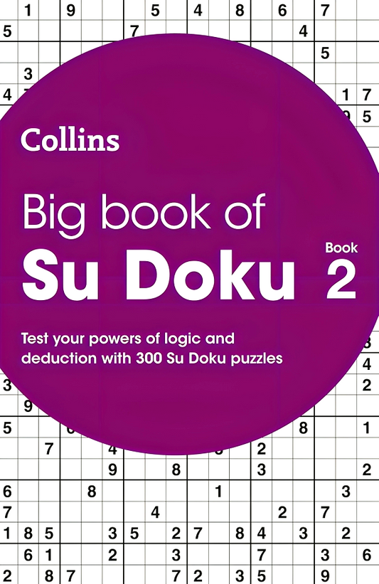 Collins Big Book Of Sudoku Book 2