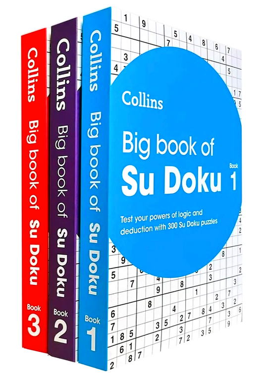 Big Book Of Sudoku 1, 2 & 3 Pack