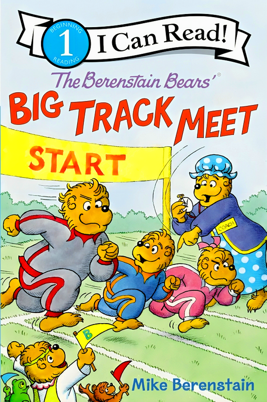 I Can Read Level 1: The Berenstain Bears Big Track Meet