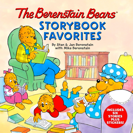 The Berenstain Bears Storybook Favorites: Includes 6 Stories Plus Stickers!