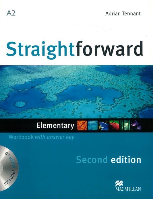 Straightforward 2nd Edition Elementary Level Workbook with key & CD