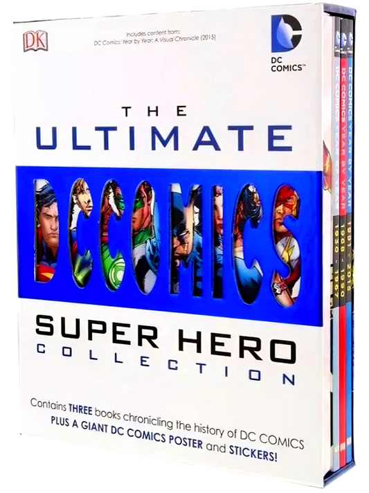 The Ultimate DC Comics: Super Hero Collection (3 Books)