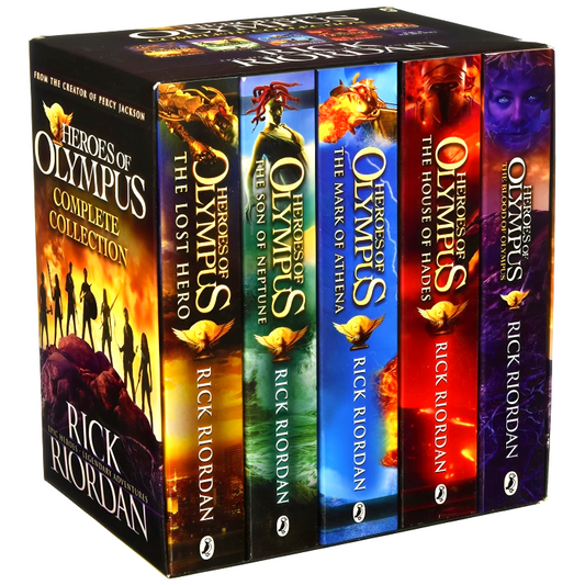 Heroes Of Olympus: 5 Book Collection