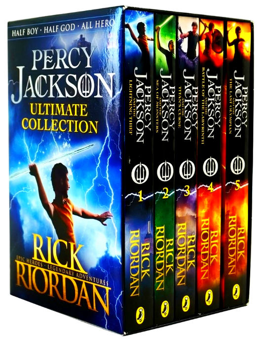 Percy Jackson Ultimate Collection 5 Book Box Set