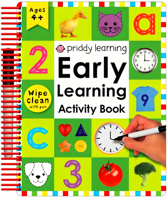 Wipe Clean: Early Learning Activity Book