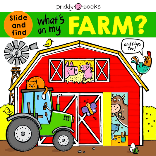 What'S On My Farm? Slide And Find Book