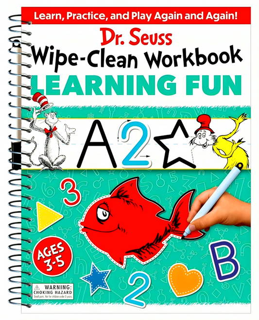 Dr. Seuss Wipe-Clean Workbook: Learning Fun