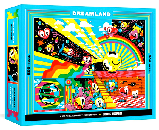 Dreamland: A 500-Piece Jigsaw Puzzle & Stickers