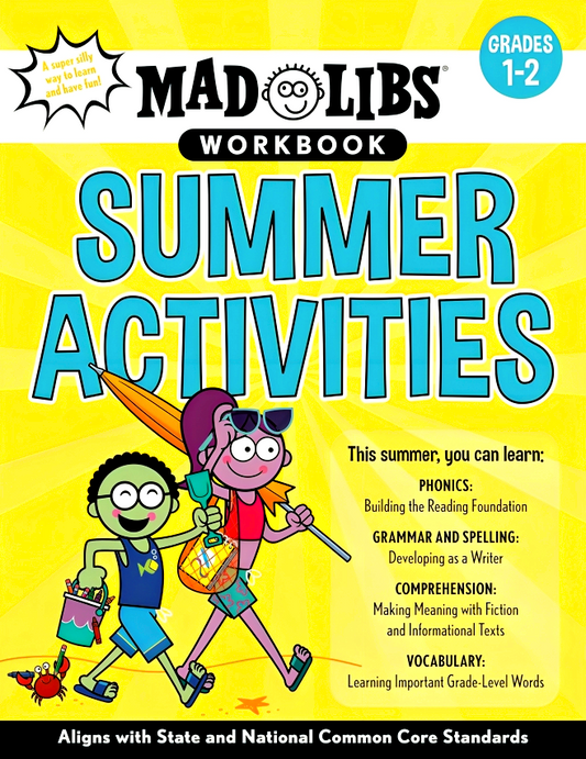 Mad Libs Workbook: Summer Activities