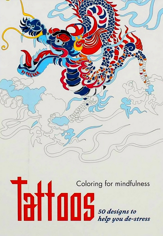 Tattoos Coloring For Mindfulness