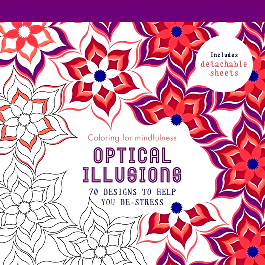 Optical Illusions: 70 designs to help you de-stress