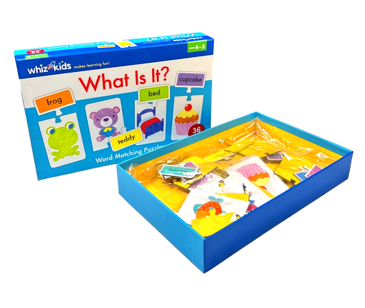 Whiz Kids Word Puzzle: What Is It? (Ages 4-5)