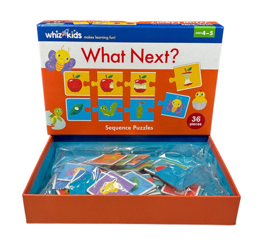 Whiz Kids Sequence Puzzle: What'S Next? (Ages 4-5)