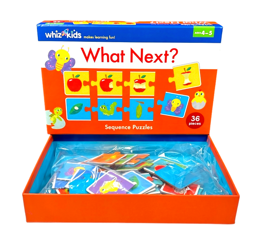 Whiz Kids Sequence Puzzle: What'S Next? (Ages 4-5)