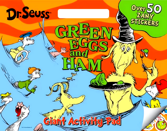 Dr Seuss:Green Eggs & Ham Activity Pad