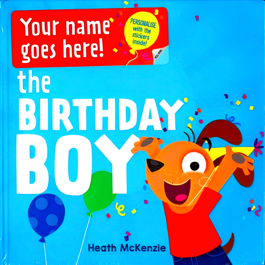 Personalised Birthday Book - The Birthday Boy