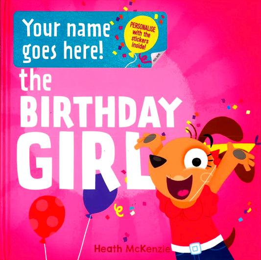 Personalised Birthday Book - The Birthday Girl