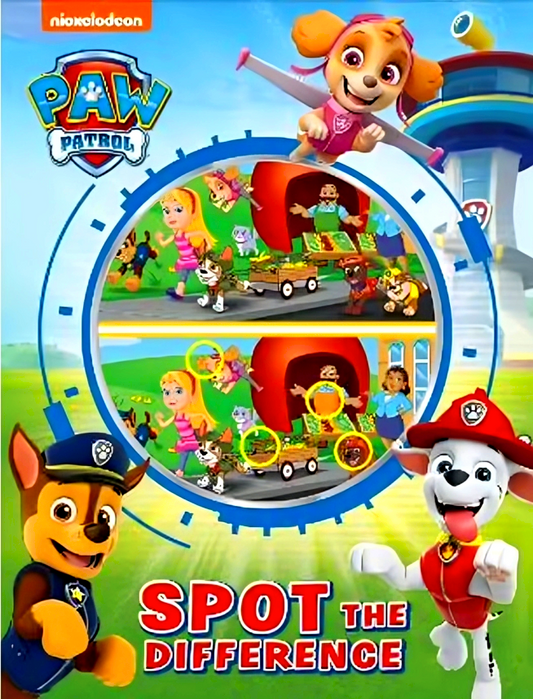 Paw Patrol: Spot The Difference