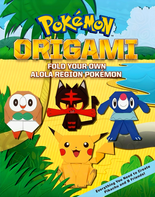 Fold Your Own Alola Region Pokemon