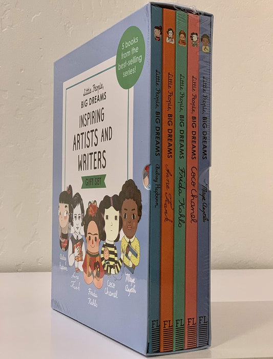 Little People, Big Dreams: Inspiring Artist & Writers Gift Set (5 Books)