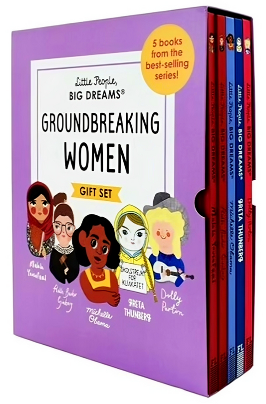 Little People, Big Dreams: Groundbreaking Women Gift Set