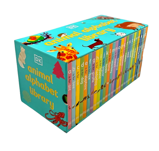 DK 26 Books Animal Alphabet Library Box Set