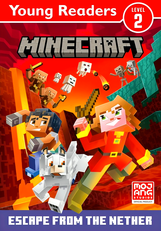 Minecraft Young Readers: Escape From The Nether!