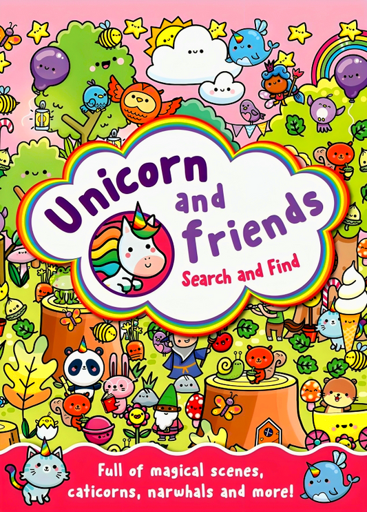 Unicorn And Friends Search And Find