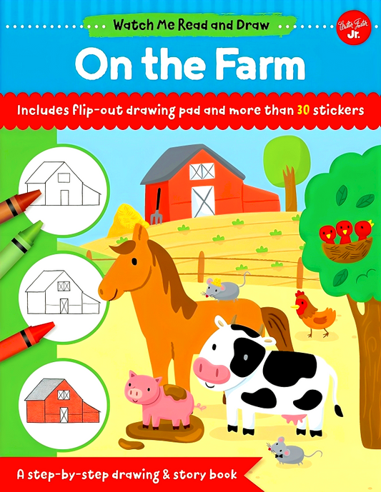 Watch Me Read & Draw: On The Farm