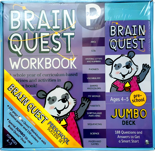 Brain Quest Preschool Success Set